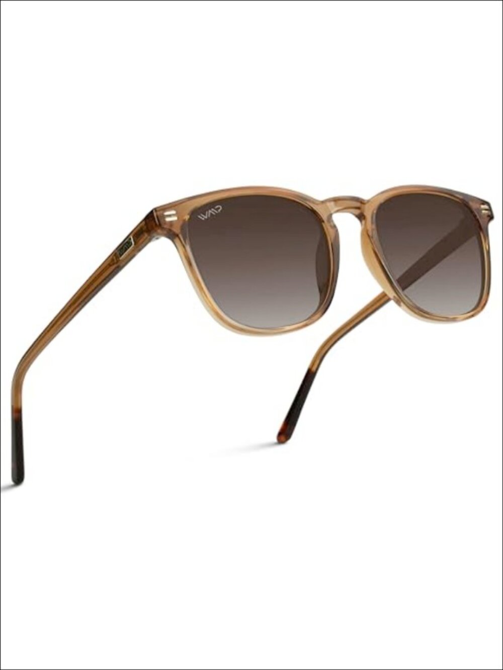 Polarized Square Sunglasses UV400 Shatter-Resistant Acetate Men's Eyewear